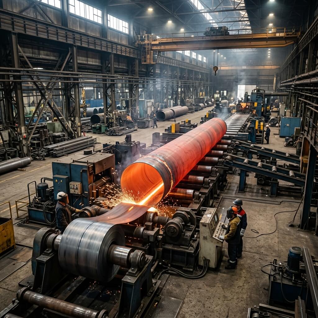 Steel Pipe Manufacturing Plants